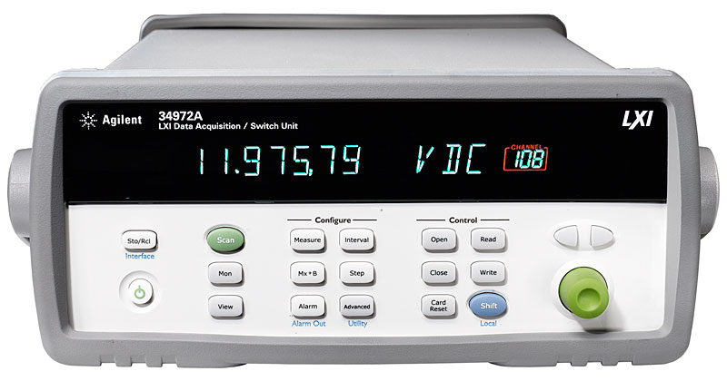 Keysight 34972A 34970A Data Acquisition/Switch Unit 資料擷取/資料記錄切換裝置