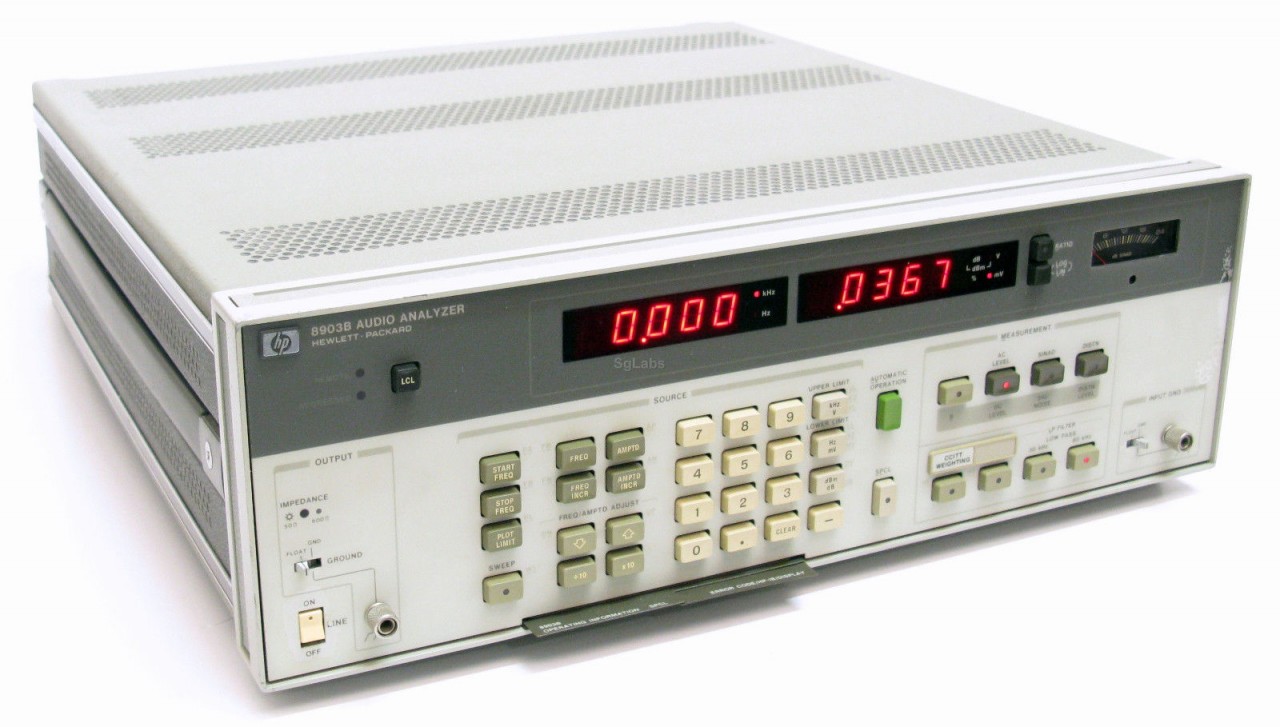 Agilent/HP 8903B Audio Analyzer 音頻分析儀