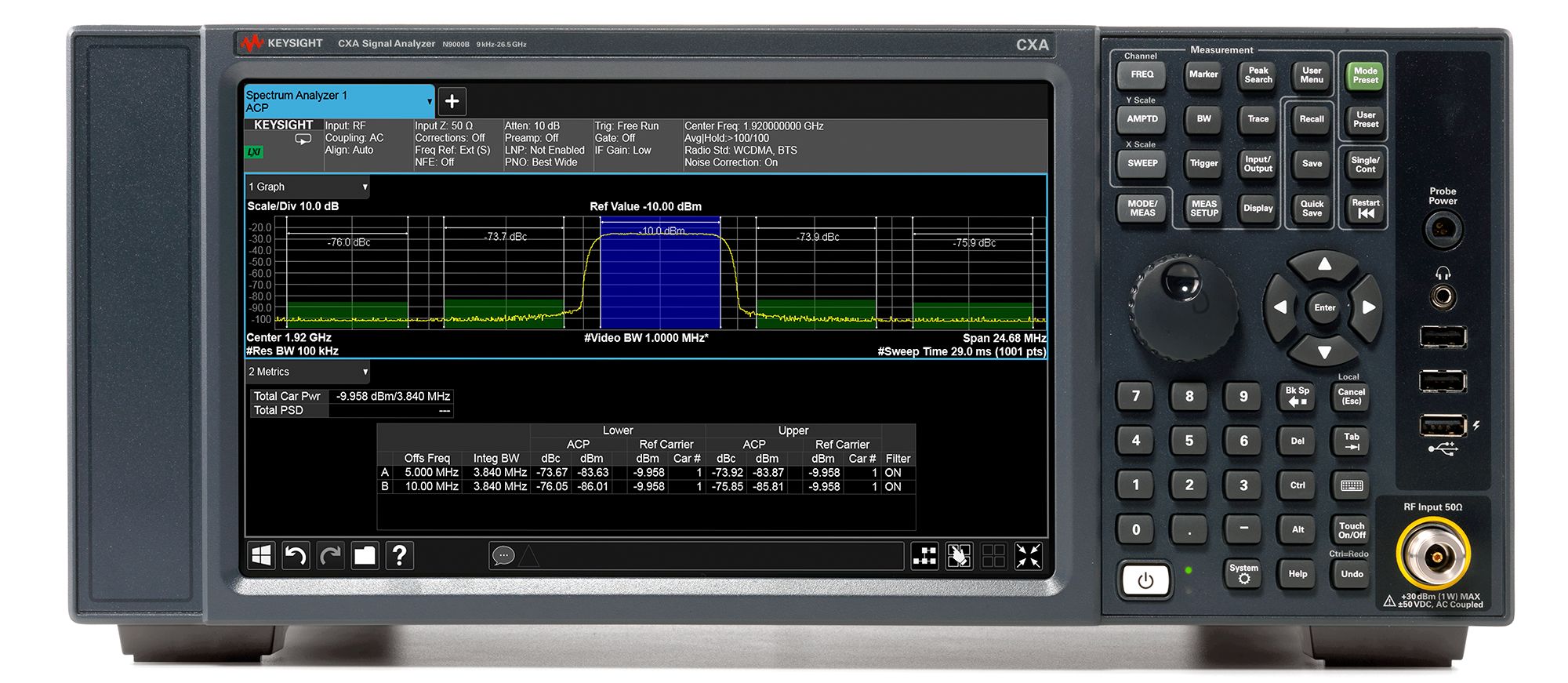 Keysight N9000B CXA Signal Analyzer