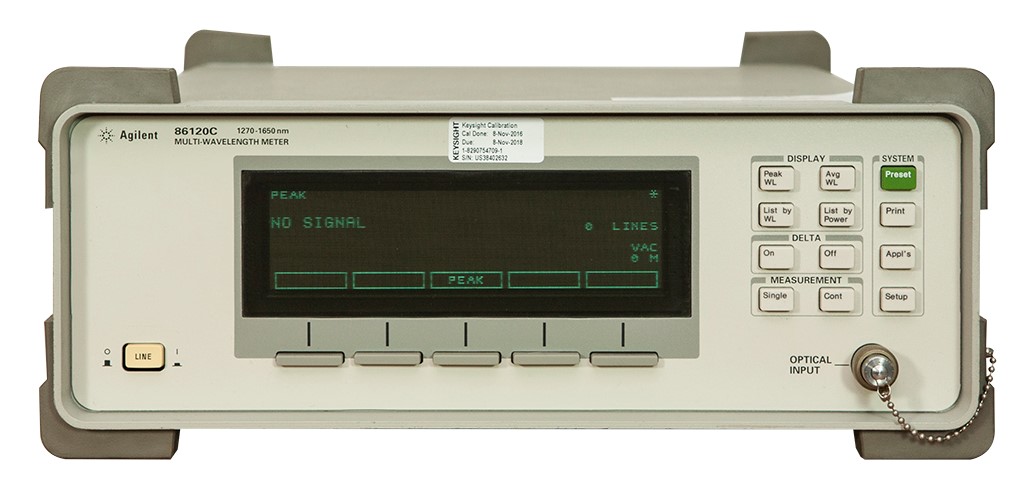 【弘燁科技-專業儀器】Keysight 86120C Multi-Wavelength Meter 光波長計 二手儀器/買賣/租賃/出租/購買/價格/收購/回收/維修儀器/校驗/校正儀器