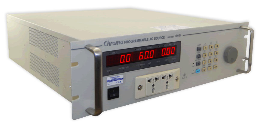 Chroma 6404 6408 6415 6420 Programmable AC Power Source