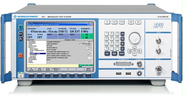 [ ]R&S SFU Broadcast Test System | Digital Broadcast Signal Generator