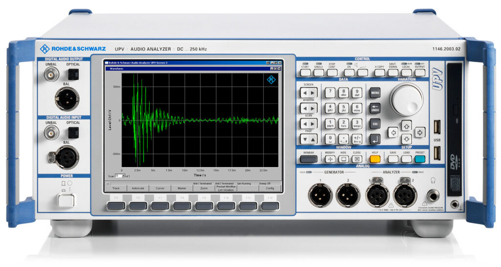 [ ]R&S UPV Audio Analyzer | Audio Analyzer UPV