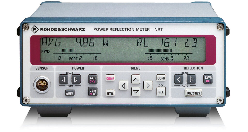 [ ]Rohde & Schwarz NRT Power Reflection Meter RF Power Reflection Meter