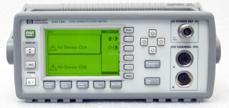 【弘燁科技】Agilent E4416A / E4417A / E4418B / E4419B RF Power Meters RF Power Meter | 射頻功率量測儀