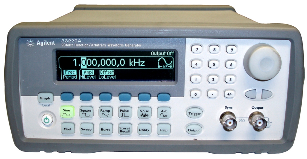 [ ]Agilent 33220A Function/Arbitrary Waveform Generator
