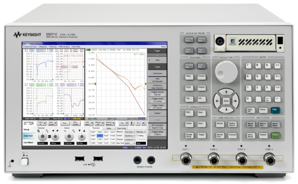 [ ]Agilent /Keysight E5071C | 9kHz–20GHz