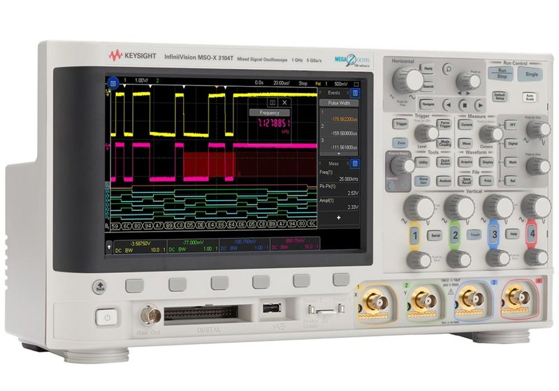 【弘燁科技】Keysight MSOX3024T Mixed Signal Oscilloscope 混合訊號示波器