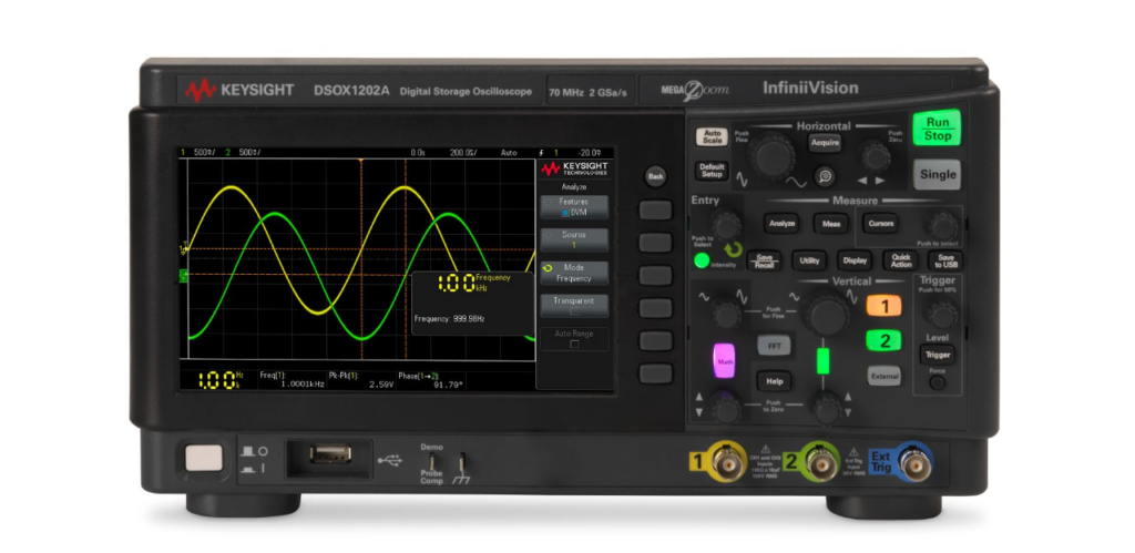 【弘燁科技】Keysight DSOX1200 Series Oscilloscope 數位示波器 DSOX1202A ｜ DSOX1202G ｜ DSOX1204A ｜ DSOX1204G