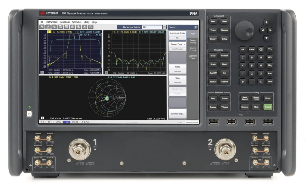 【弘燁科技】Keysight N5221B / N5222B PNA 微波向量網路分析儀   ｜Microwave Vector Network Analyzer