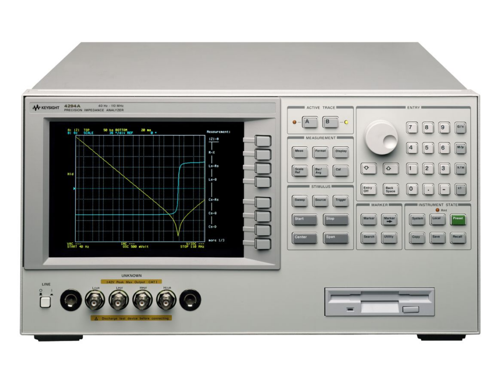 【弘燁科技】Keysight 4294A 精密阻抗分析儀 40 Hz 至 110 MHz｜Precision Impedance Analyzer