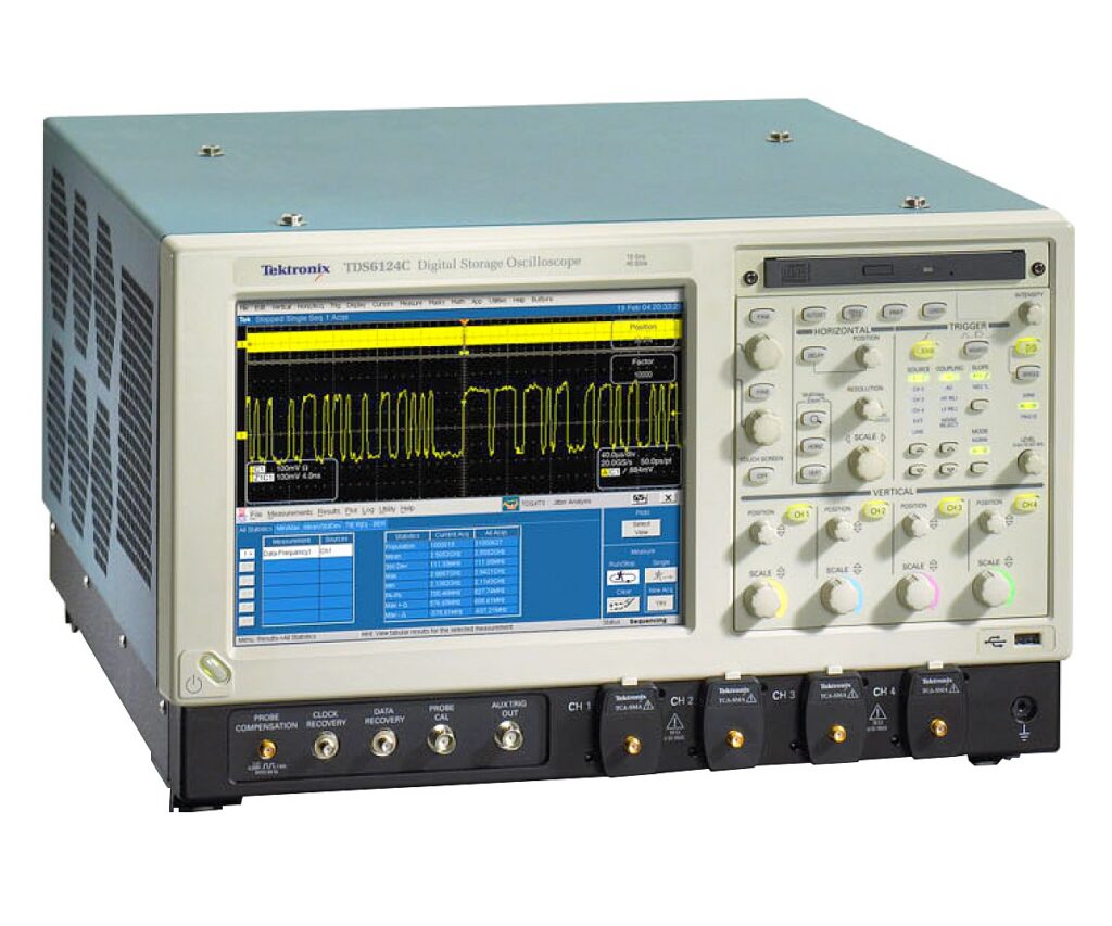 [ ]Tektronix TDS6124C Digital Storage Oscilloscope